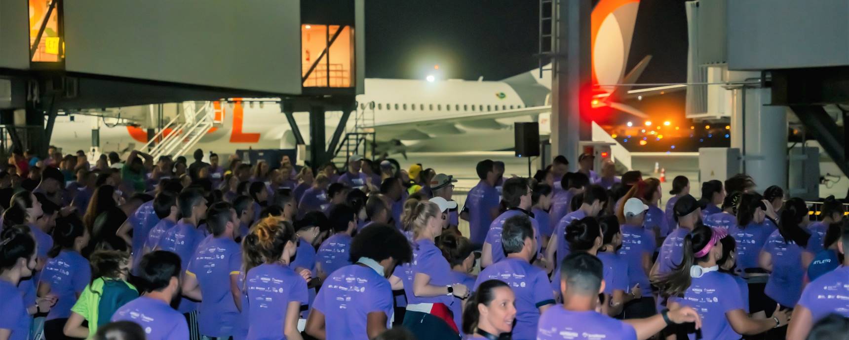 night run Floripa Airport delights 1,2 athletes in unprecedented night race