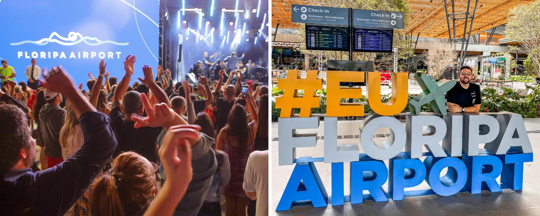 Floripa Flughafen feiert Jubiläum mit Sonderführung und kostenloser Show