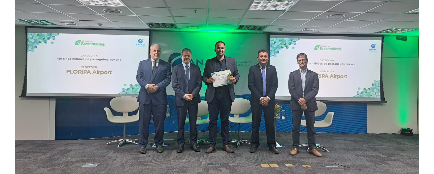 Aeropuerto de Florianópolis gana primer lugar en el Premio Anac Aeropuertos Sostenibles