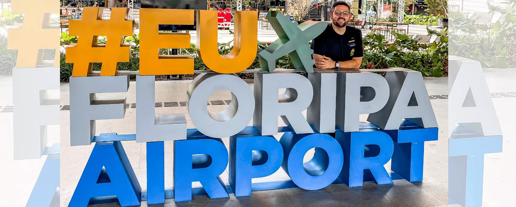 Der internationale Flughafen Florianópolis veranstaltet mit Airport Talk eine Sondertour zur Jubiläumsfeier