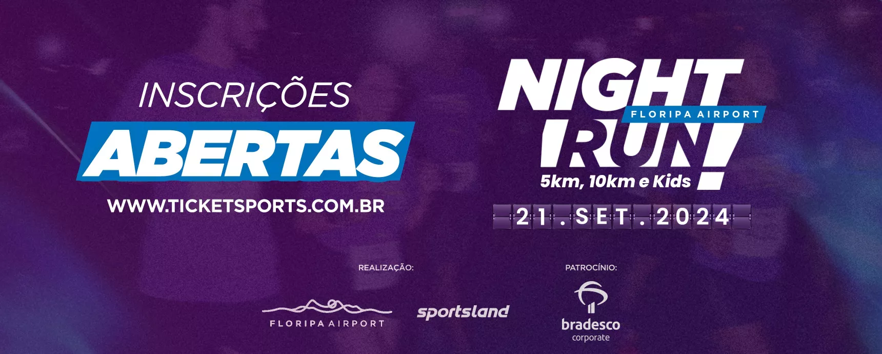 Floripa Airport sedia segunda edição de corrida noturna