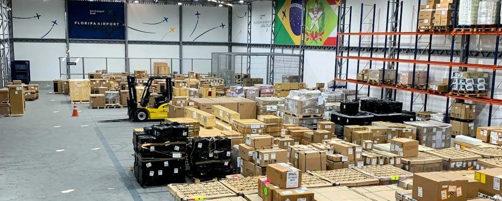 Floripa Airport Cargo bate recorde de movimentação de cargas no primeiro trimestre de 2025