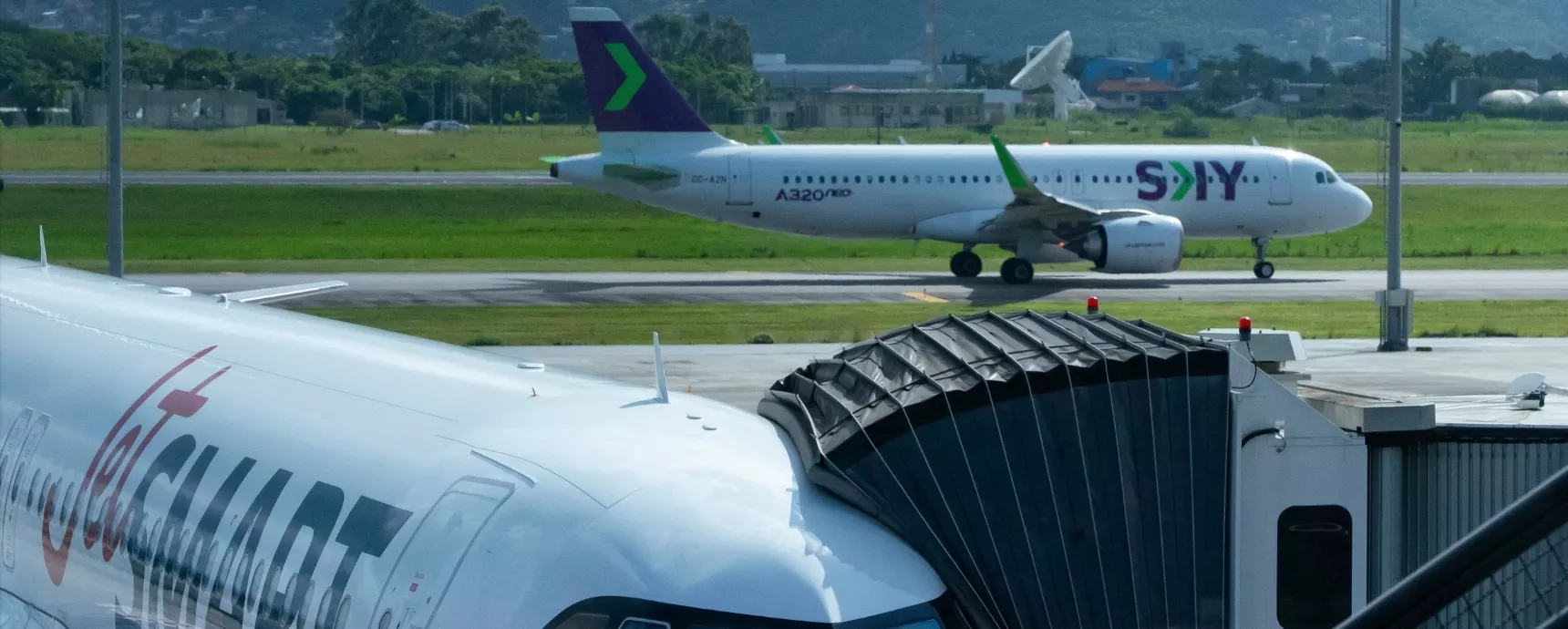 Floripa Airport chega a 1 milhão de passageiros internacionais dois meses antes que em 2025