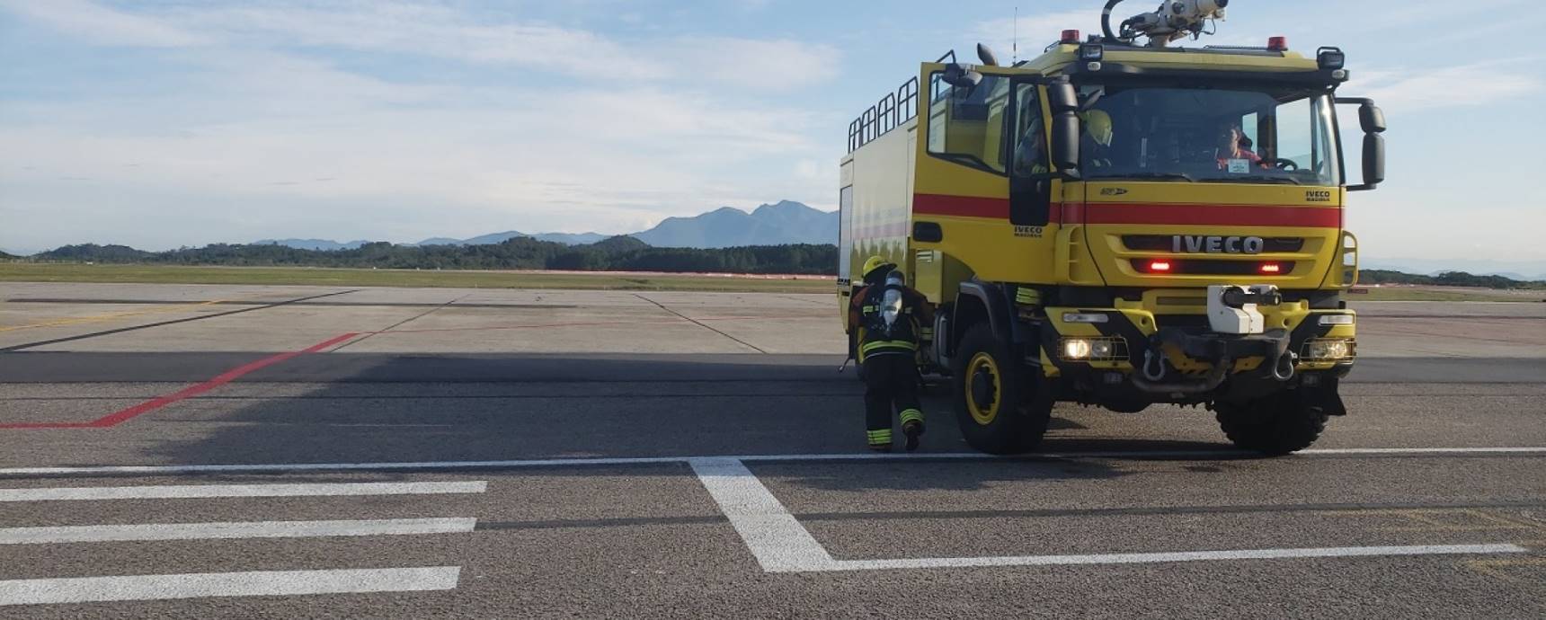 Floripa Airport realiza exercício de emergência no Aeroporto
