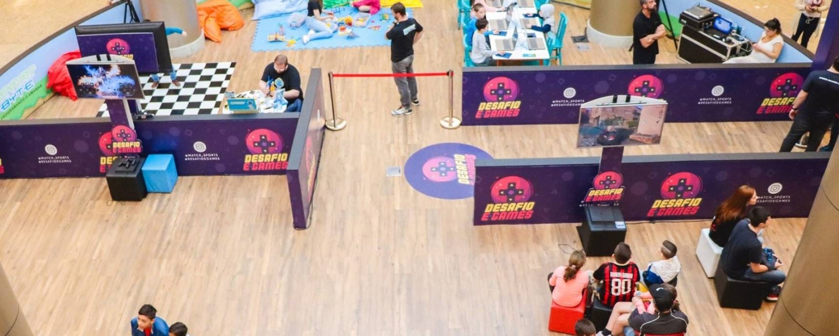 E-Games Challenge lands at Florianópolis International Airport for 10 days of fun and lots of geek culture