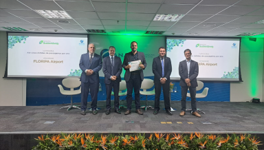 Der Flughafen Florianópolis gewinnt den ersten Platz beim Anac Sustainable Airports Award