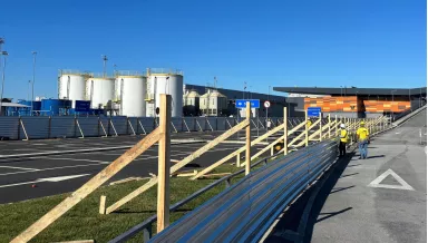 Floripa Airport inicia obras de terminal intermodal e novo estacionamento