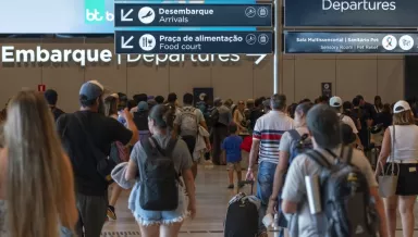 Aeroporto Internacional de Florianópolis registra melhor primeiro trimestre de sua história