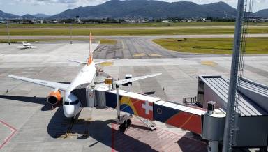Número de voos no Aeroporto Internacional de Florianópolis cresce 84% em julho