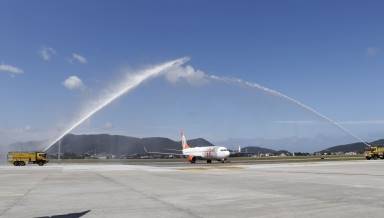 Nova rota! Florianópolis estreia voo para o Aeroporto Santos Dumont, no Rio de Janeiro